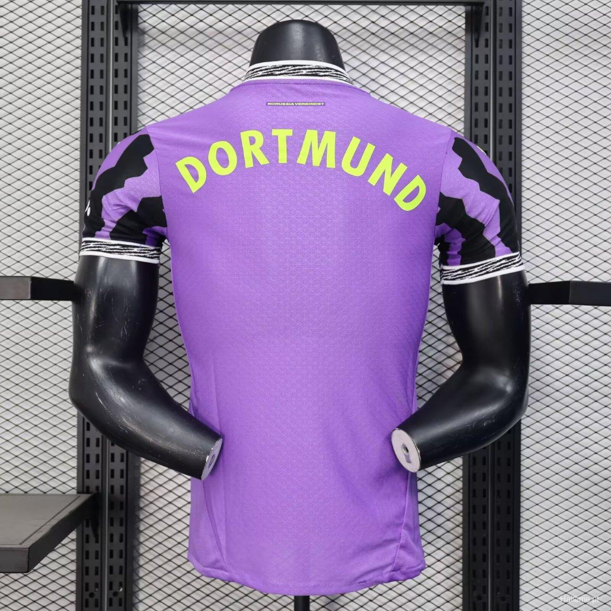 Player Version 24/25 Borussia Dortmund Anniversary 4th Goalkeeper Purple Jersey